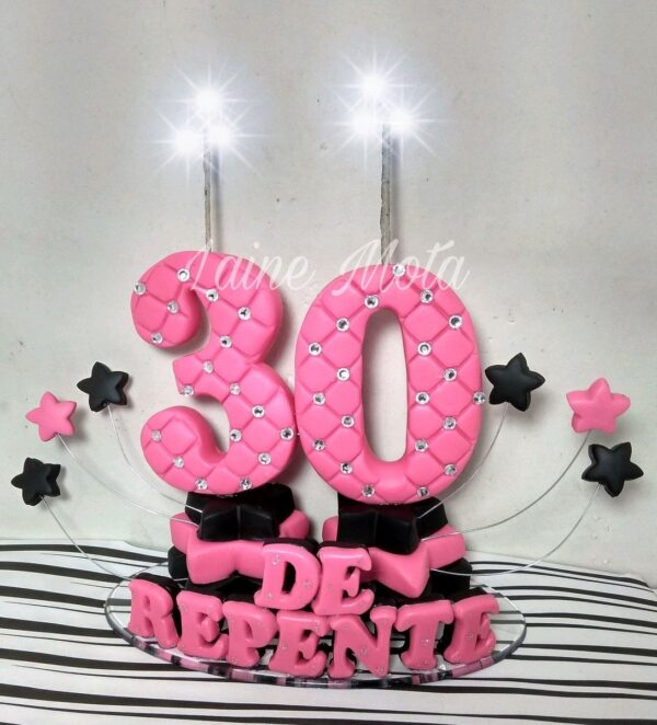 Topo de Bolo De Repente 30