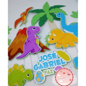 Arquivo Topo de Bolo - Dinossauros