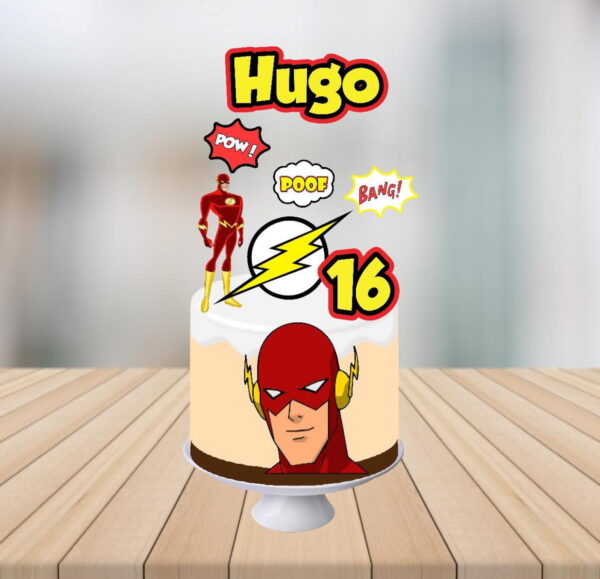 Topo de Bolo Flash