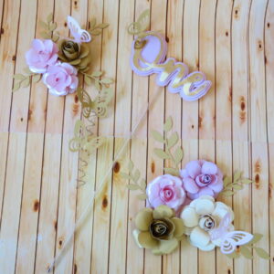 Topo de bolo Floral