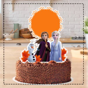 Topo de Bolo Frozen 4147 - Arquivo Digital