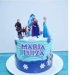 Topo de bolo - Frozen