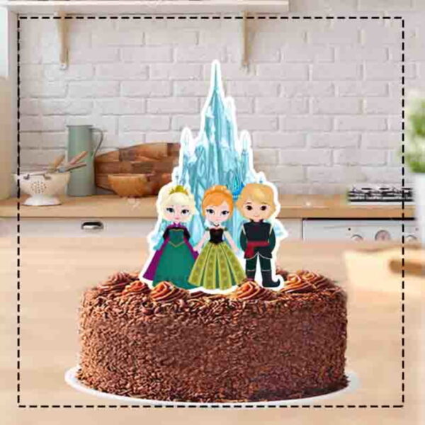 TOPO DE BOLO FROZEN - ARQUIVO DIGITAL