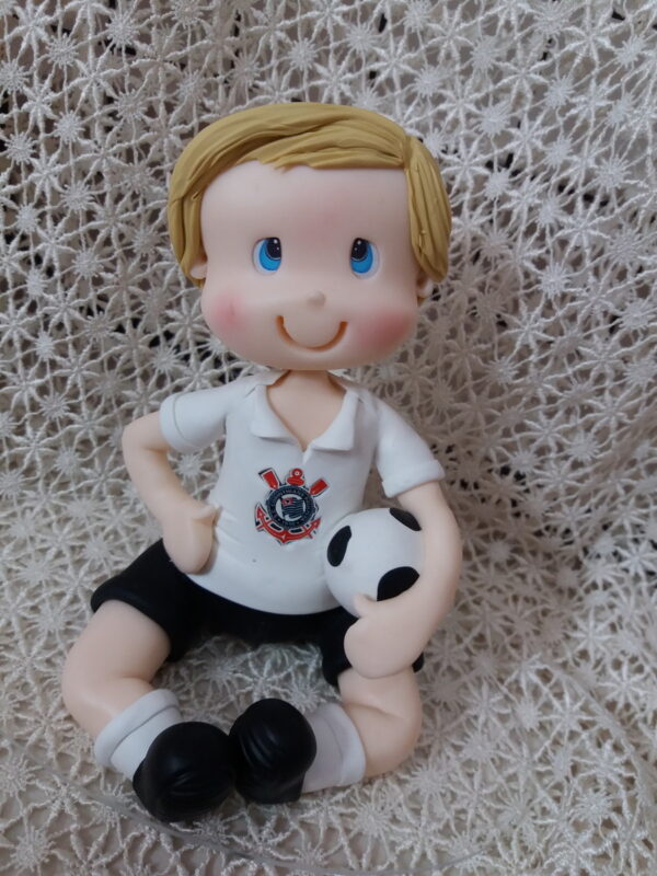 topo de bolo futebol