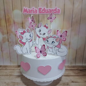 Arquivo Topo de bolo gata marie