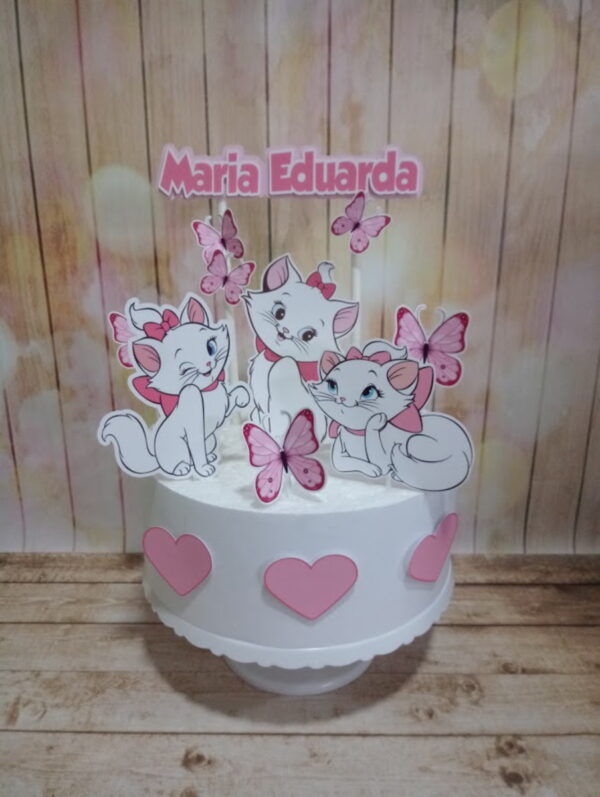 Arquivo Topo de bolo gata marie