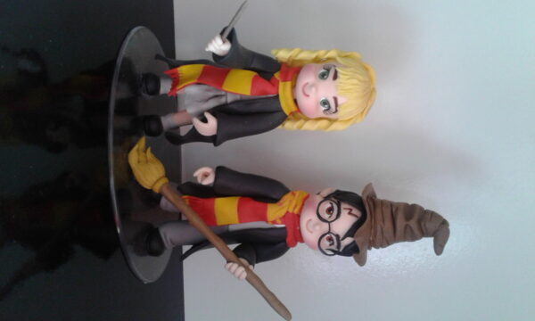 Topo de Bolo Harry Potter e Hermione