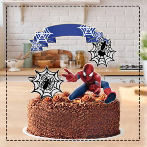Topo de Bolo Homem Aranha 4102 Arquivo Digital