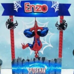 Topo de Bolo Homem Aranha 6 + 4 Arquivos a Sua Escolha