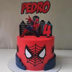 Topo de Bolo Homem Aranha - Arquivo de Corte