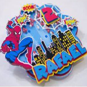 Topo de Bolo Homem Aranha Arquivo de Corte Silhouette