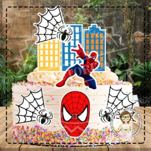TOPO DE BOLO HOMEM ARANHA - REF 2800 ARQUIVO DIGITAL