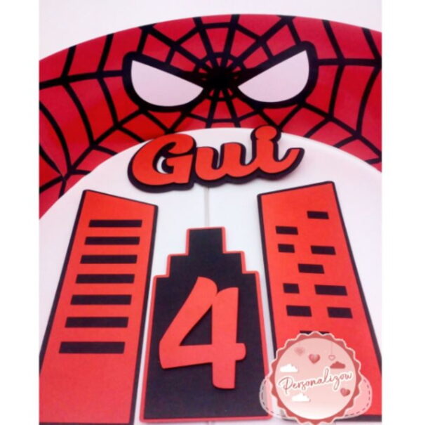 Arquivo Topo de Bolo - Homem Aranha