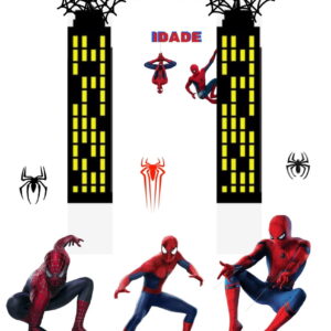 Topo de Bolo Homem-Aranha Sem Volta Para Casa