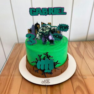 Topo de Bolo Hulk - Arquivo de Corte
