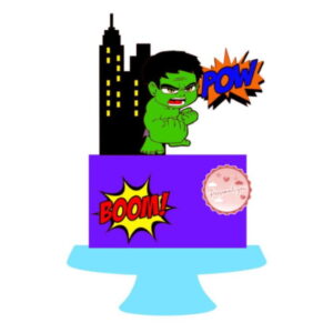 Arquivo Topo de Bolo - Hulk