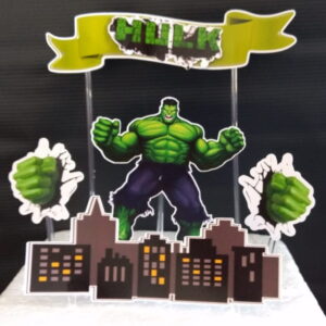 Arquivo Topo de Bolo - Hulk