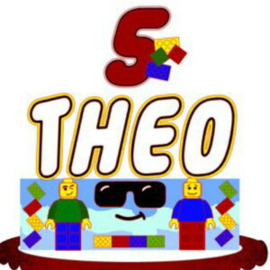 Topo De Bolo Lego 3 + 4 Arquivos A Sua Escolha