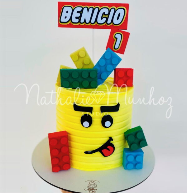 Topo de Bolo - Lego - Arquivo de Corte