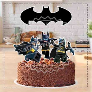 TOPO DE BOLO LEGO BATMAN 0- ARQUIVO DIGITAL