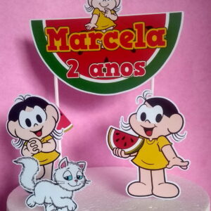 Topo de Bolo Magali