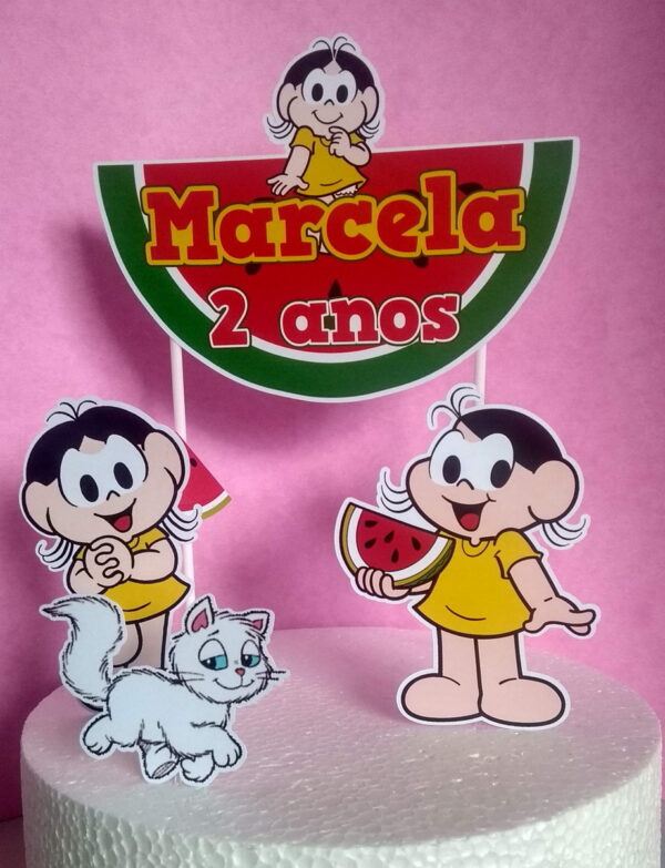 Topo de Bolo Magali