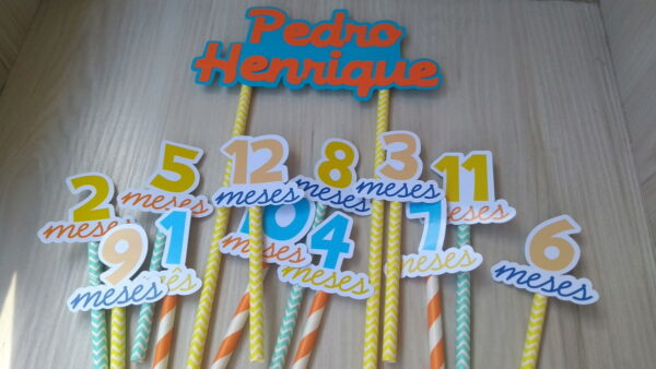 Topo de Bolo Mesversário - Image 2