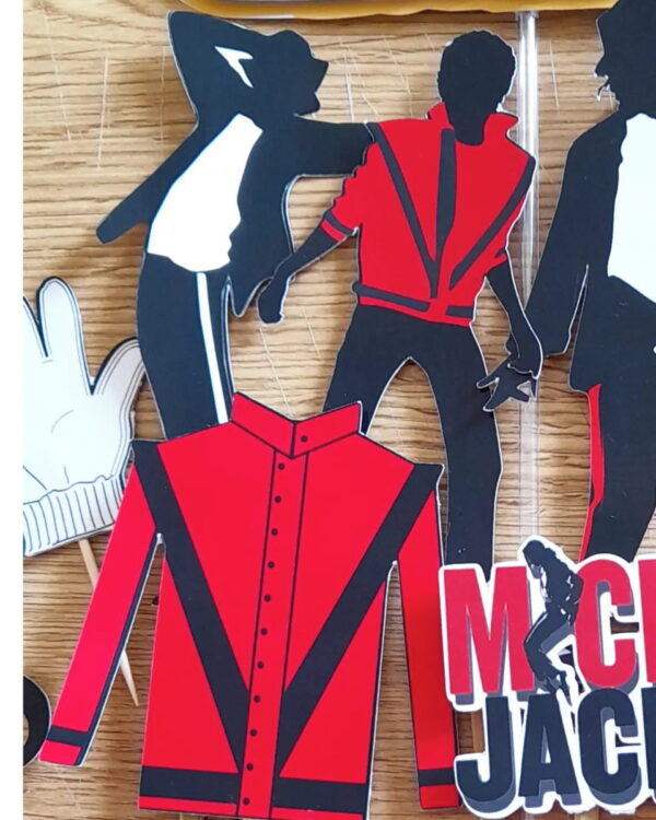 Topo de Bolo Michael Jackson - Image 3