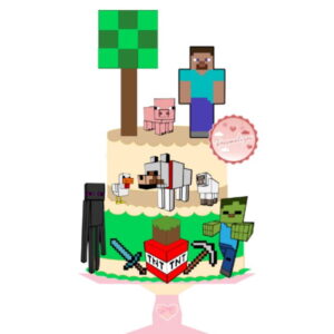 Arquivo Topo de Bolo - Minecraft