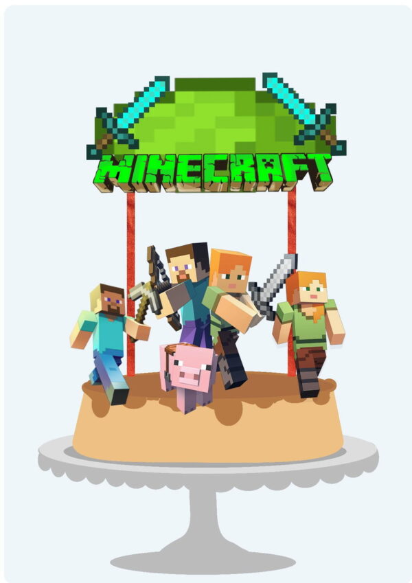Arquivo Topo de Bolo - Minecraft