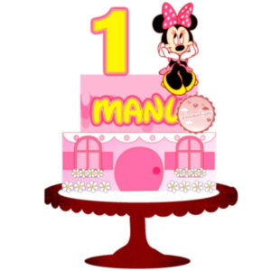 Arquivo Topo de Bolo - Minnie