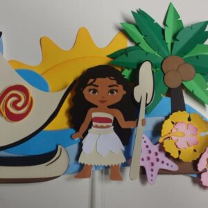 Arquivo de Corte -topo de Bolo Moana
