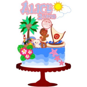 Arquivo Topo de Bolo - Moana Baby