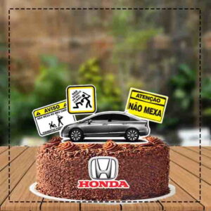 Topo de Bolo Nao Mexa no Meu Carro - 2619 Arquivo Digital