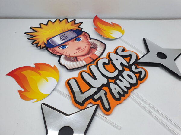 Topo de Bolo Naruto Arquivo de Corte - Image 3