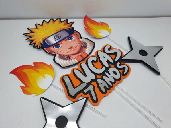 Topo de Bolo Naruto Arquivo de Corte