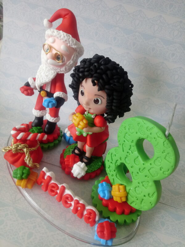 Topo de Bolo Natal da Helena - Image 3
