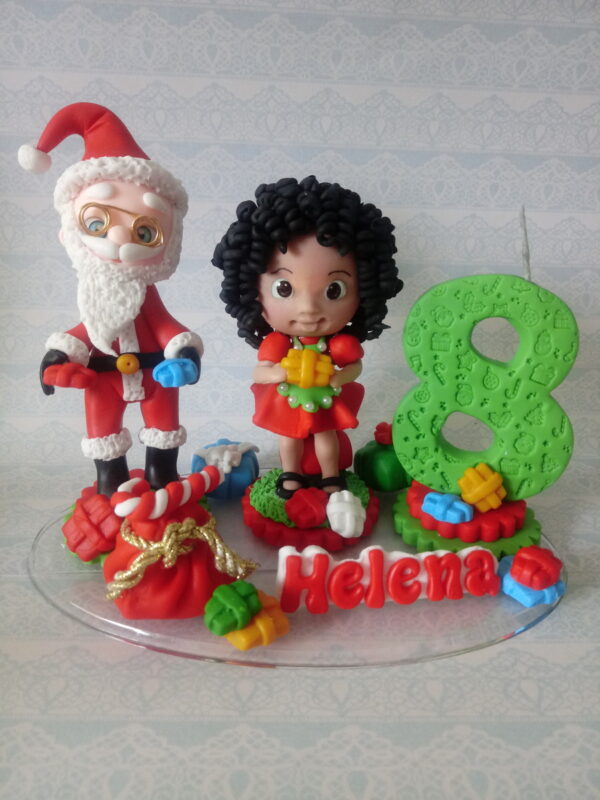 Topo de Bolo Natal da Helena - Image 5