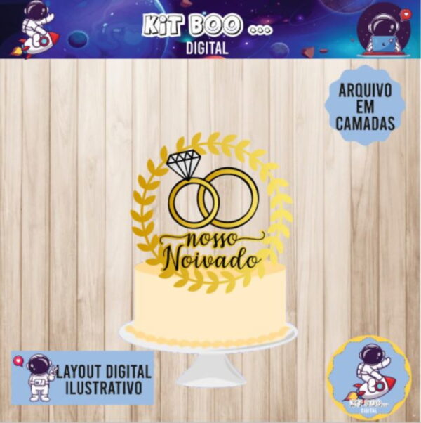 Arquivo Topo de Bolo - Noivado