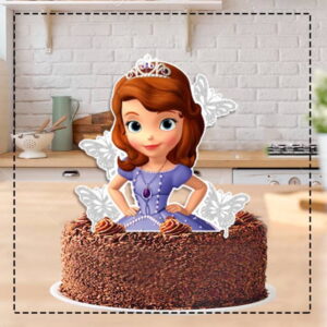 TOPO DE BOLO PRINCESA SOFIA 04 - ARQUIVO DIGITAL