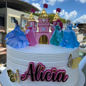 Topo de Bolo Princesas [ Arquivo de Corte]