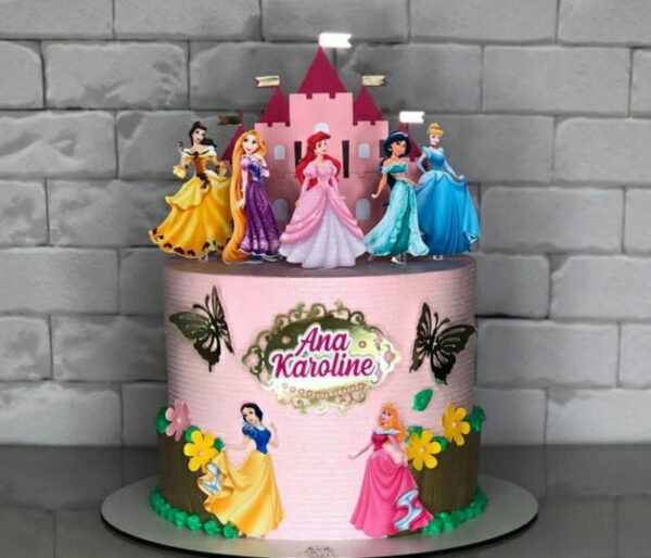 Topo de Bolo Princesas l (arquivo Digital)