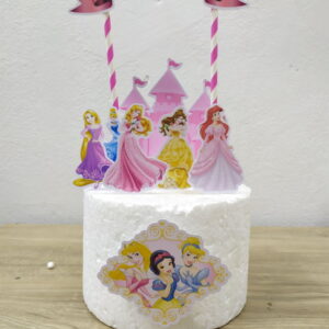 Topo de bolo Princesas