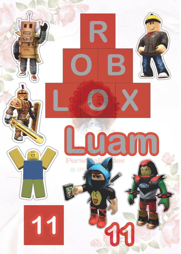 Topo de Bolo Roblox