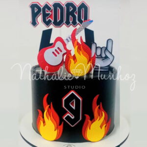 Topo de Bolo - Rock Guitarra- Arquivo de Corte