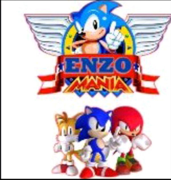 Topo de Bolo Sonic 2 + 4 ARQUIVOS A SUA ESCOLHA