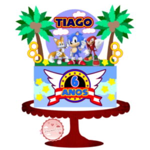 Arquivo Topo de Bolo - Sonic