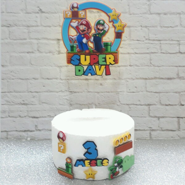 ARQUIVO DE CORTE TOPO DE BOLO SUPER MARIO 2 - Image 3