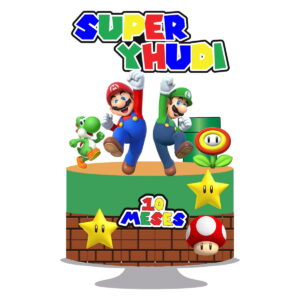 Topo de Bolo | Super Mario Bros Arquivo Digital