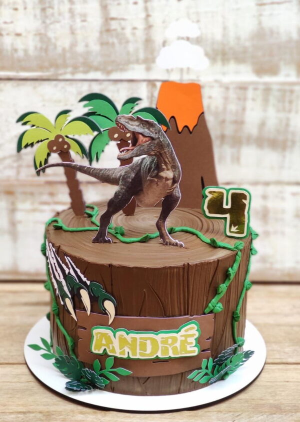 Arquivo Topo de bolo dinossauro +1 tema da loja